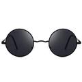 Atralife Sunglasses Trendy Personality Small Round Frame Polarized Sunglasses Men'S Driving Polarized Prince Mirror Bright