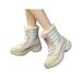 Womens Snow Ankle Boots Ladies Waterproof Winter Warm Faux Fur Lined Shoes