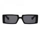 Sunglass Metal Square Border Retro Fashion Personality Jelly Color Sunglasses Eyewear 6 types