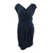 City Chic Women's Plus Size Faux-Wrap Dress