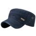 QunButy Hats for Men Fashion Unisex Military Style Flat Cap Vintage Baseball Cap Sport Sun Hat