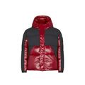 Save The Duck Luma Hooded Puffer Red/Black Unisex Jacket D3790U-LUMA9-1725