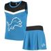 Detroit Lions Youth Spirit Cheer Two-Piece Cheerleader Set - Blue/Black