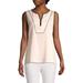 Calvin Klein Womens Contrast Trim V-Neck Shell