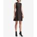 Dkny Womens Printed Panel A-Line Dress