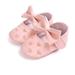 PU Leather Baby Boy Girl Baby Moccasins Soft Moccs Shoes Bebe Fringe Soft Soled Non-slip Footwear Crib Shoe Pink 7-12 Months