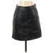 Pre-Owned H&M Women's Size 4 Faux Leather Skirt