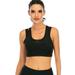 Sports Bras for Women High Impact Support Wirefree Molded Cups Workout Mesh Racerback Yoga Sports Bra