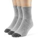 Men's Cotton Comfort Quarter Cushion Socks - 3 Pairs