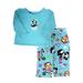 Joe Boxer Infant Girls Snow Cute Fleece Sleepwear Set Panda Bear Pajamas PJ