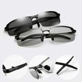 New Men's Photochromic Sunglasses with Polarized Lens Fashion Sun Glass