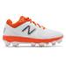New Balance Low-Cut Fresh Foam SPVELO TPU Softball Cleat Womens Shoes Orange with White