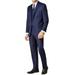 Michael Kors Men Short Plaid Two Button Wool Suit Set