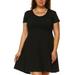 White Mark Women's Plus Size Cara Dress