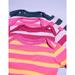 Leveret Long Sleeve 4-pack Striped Baby Girls Bodysuit 100% Cotton (Size 0-24 Months)