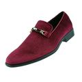 Amali Aller Slip On Smoking Slippers Men's Tuxedo Velvet Dress Shoe Loafers