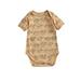 ARDYAL JELLY Newborn Baby Boys Girls Cartoon Animal Print Romper Fashion Short Sleeve Romper for Kids Infant Boys Girls