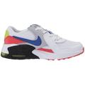 Nike Kids Air Max Excee (Little Kid) White/Hyper Blue/Bright Cactus/Track Red