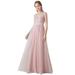 Ever-Pretty Womens V-Neck Sleeveless Prom Party Dresses for Women 00760 Blush US10