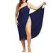 Womens Summer Plus Size Bikini Cover Up Sarong Beach Wrap Strappy Dress Swimwear