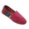 EasySteps Women's Canvas Slip-On Shoes with Padded Insole 308L Fushia 11