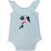 Infant Girls White Ruffle Toucan Nap With Us Bodysuit Baby Bird Shirt