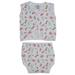 Bambini Diaper Shirt & Panty, 2pc Outfit Set (Baby Boys or Baby Girls, Unisex)