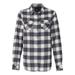 Burnside - New IWPF - Women - Women's Yarn-Dyed Long Sleeve Flannel Shirt