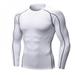 Oaktree-Compression Shirts MEN Long-sleeved Shirts,Compression Workout Tight-fitting Quick-drying Shirts, Training Sportswear Shirts,