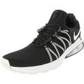 Nike Men's Shox Gravity Ankle-High Running Shoe - 10.5M - Black/White-White