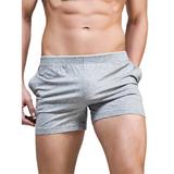 CVLIFE Men's Solid Sleep Bottoms Fashion Simple Active Shorts Lounge Pants Pajama Bottoms