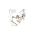 Rotosw Women High Heel Sandals Party Club Chunky Heel Open Toe Ankle Strap Casual Shoes