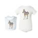 Zebra Baby Premium Cotton Jumper Bib Gift Set