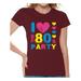 Awkward Styles I Love the 80s Party Shirt I Love the 80s Shirt Womans 80s Accessories 80s Retro Vintage Rock T-Shirt 80s Costume 80s Clothes for Women 80s Outfit 80s Party Girl Shirt