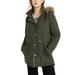 Celebrity Pink Juniorsâ€™ Faux-Fur Trim Hooded Parka Coats â€“ Green, Large