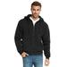 9 Crowns Essentials Mens Full Zip Sherpa Lined Fleece Hoodie Jacket