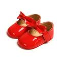 Maxcozy Infant Toddler Baby Girl's Soft Sole Anti-Slip Casual Shoes PU Leather Bowknot Princess Shoes