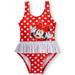 Minnie Mouse Baby Girl Polka Dot Tutu One-Piece Swimsuit