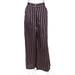 Pre-ownedM.i.h. Jeans Womens Striped Lewis Trousers Black Brown Size Medium 10955738