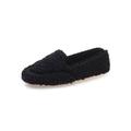 UKAP Women Fur Lined Loafers Comfort Flat Shoes Moccasins Winter Casual Shoes Slip On