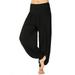 High Waist Harem Yoga Pilates Pants For Women Ovesized Harem Pants Loose Casual Lounge Yoga Workout Pants Plus Size Joggers Kaftan Baggy Trouser Pants