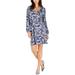 Michael Kors Womens Blouson Flounce Dress