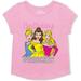 Disney Princess Girl's Birthday Princess Blouse Tee Shirt