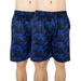 YEYELE 2 Pack Beach Swimming Trunks Shorts Men Drawstring Surf Board Shorts Short Shorts Swimming Trunks Swimsuits Shorts Bottom