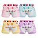 1pcs/Pack Little Grils' Boxer Briefs, Soft 100% Cotton Baby Underwear Little Girls' Briefs Toddler Undies, Girls Shorts Breathable and Safety, S-XL