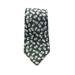 Pre-ownedHermes Mens Silk Pumpkin Print Neck Tie Dark Blue Green