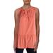 Lucky Brand Womens Sandwash V-Neck Peasent Tank Top