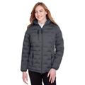 Ladies' Loft Puffer Jacket - CARBON/ BLACK - XS