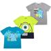 Disney Monsters Inc. Toddler Boys' T-Shirt (Pack of 3) 4T Grey