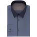 Calvin Klein Mens Extra-Slim Color Block Dress Shirt 15 - 15.5 34/35 Corn Flower